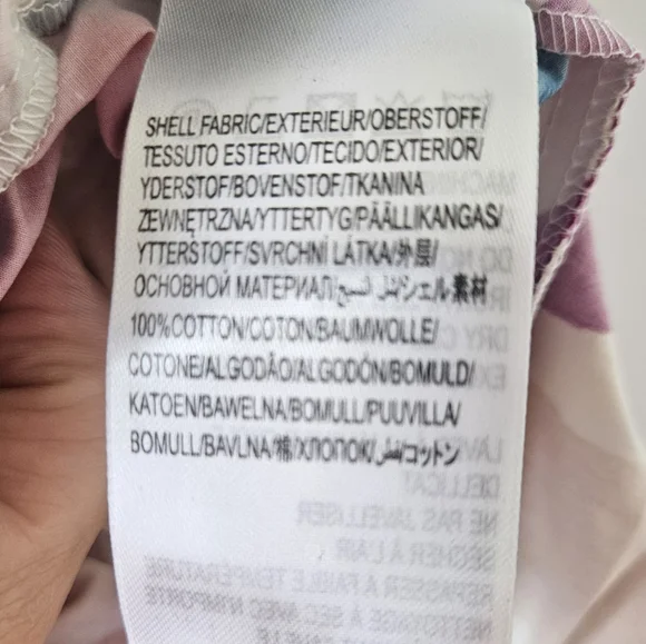 NWT FARM Rio 'Dancing Stripes' Puff Sleeve Crop Top, Size XS - Picture 15 of 16